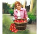Dehner Weidenkorb Gartenkorb rund Braun/Beige Kaminkorb Bild 1