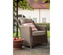 Dehner Weidenkorb Gartenkorb rund Braun/Beige Kaminkorb Bild 4