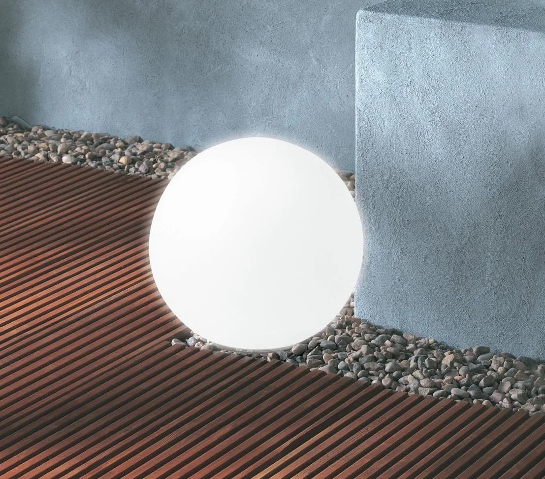 Dehner LED Solarleuchte Solarkugel Tornio Weiß
