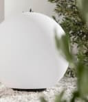 Dehner LED Solarleuchte Solarkugel Tornio Weiß Bild 5