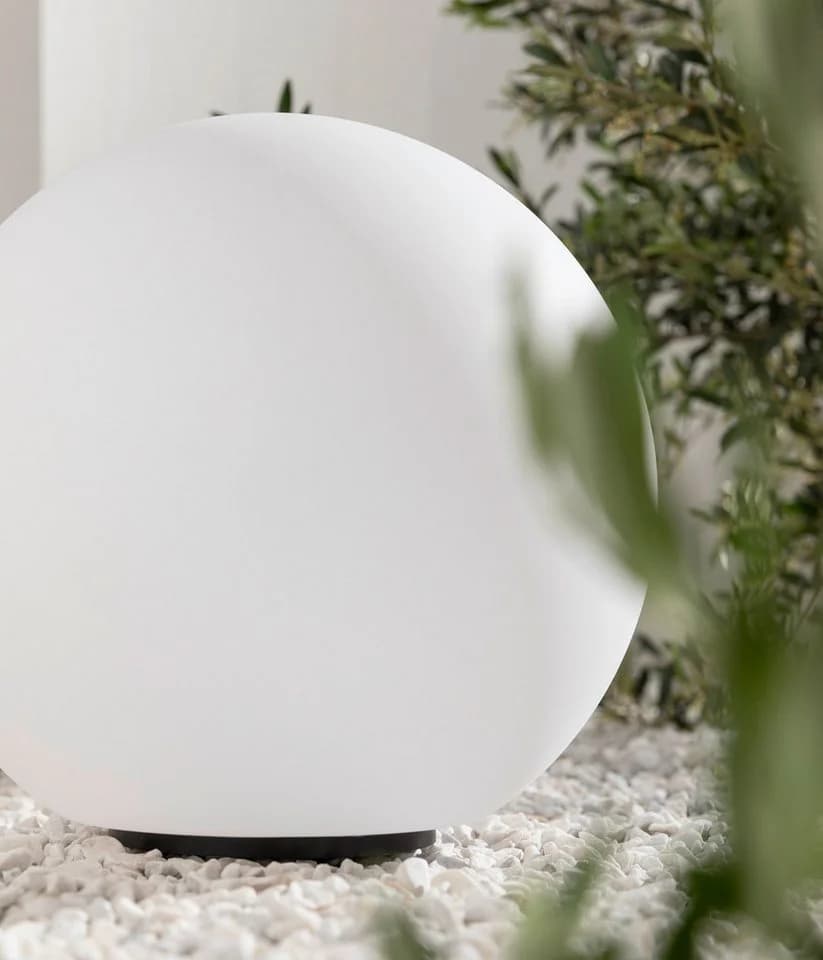Dehner LED Solarleuchte Solarkugel Tornio Weiß - Bild 5