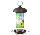 Dehner Vogelhaus Natura Futtersäule klein Schwarz Metall Bild 2