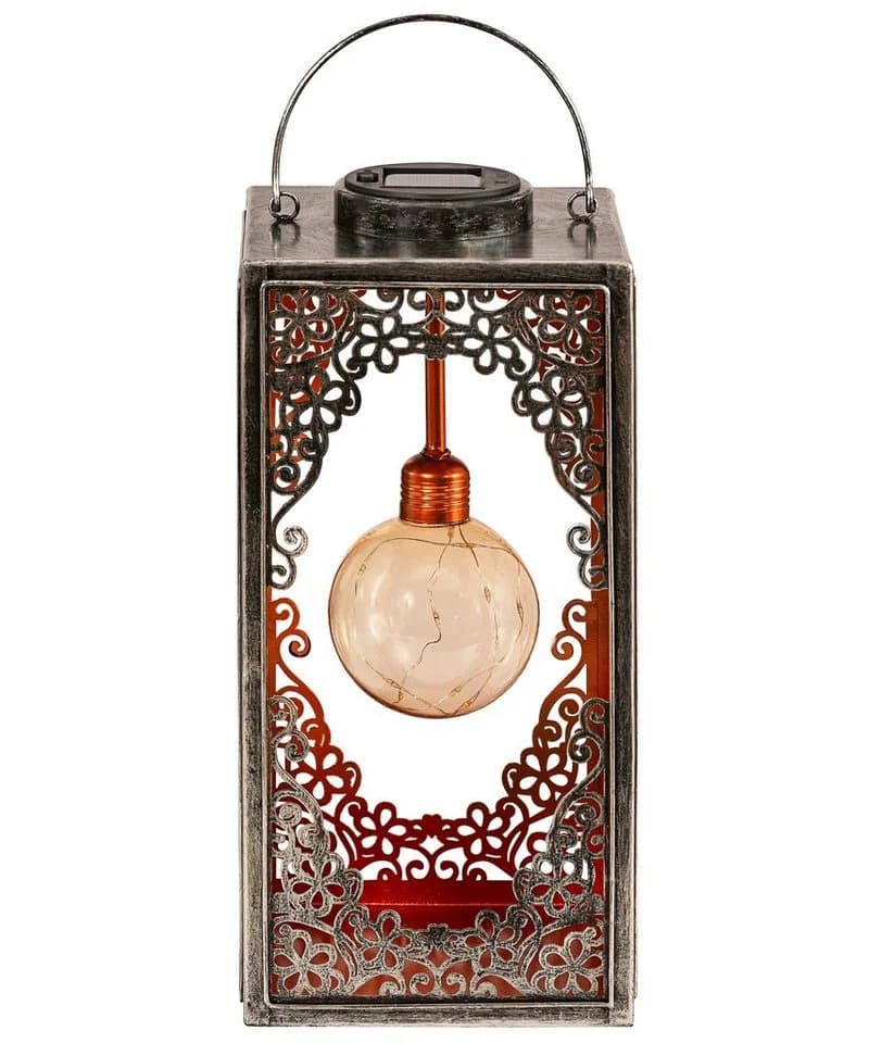 Dehner Solar-Laterne Marsa Warmweiß Metall Orientalisch - Bild 2