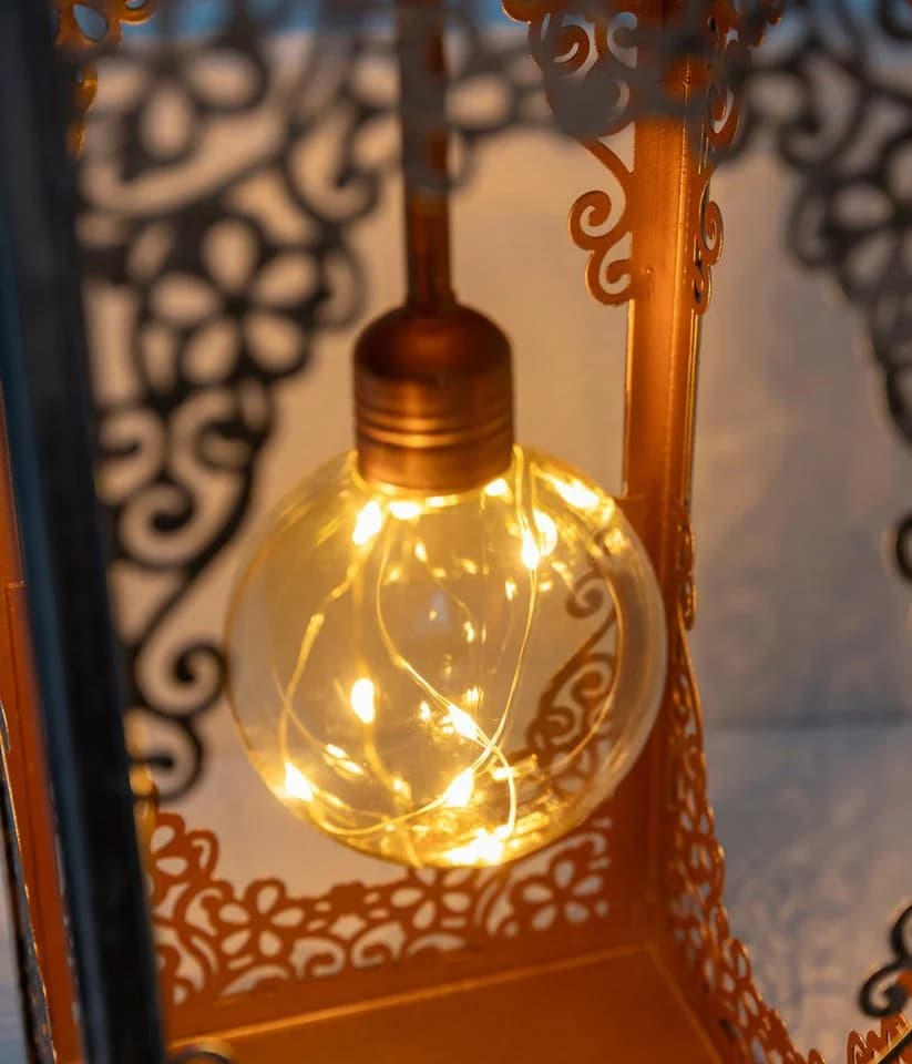 Dehner Solar-Laterne Marsa Warmweiß Metall Orientalisch - Bild 5