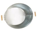 Dehner Dekowanne Zink Oval Silber Nostalgisch Bild 5