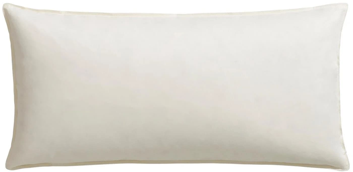 Otto Keller Federkissen Annabelle 40x80 cm Baumwolle Federn Daunen beige - Bild 2