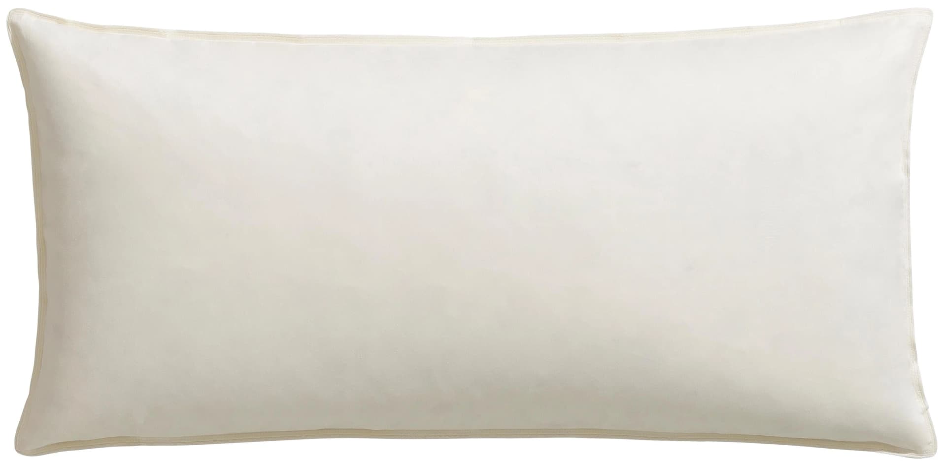 Otto Keller Federkissen Annabelle 40x80 cm Baumwolle Federn Daunen beige - Bild 4
