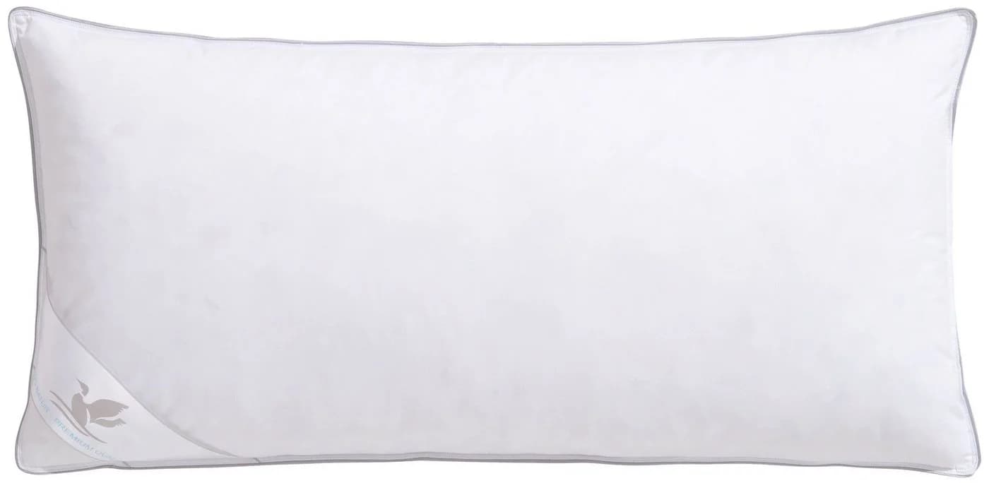 Otto Keller Federkissen Star 40x80 cm Weiß Baumwolle Federn Daunen - Bild 2