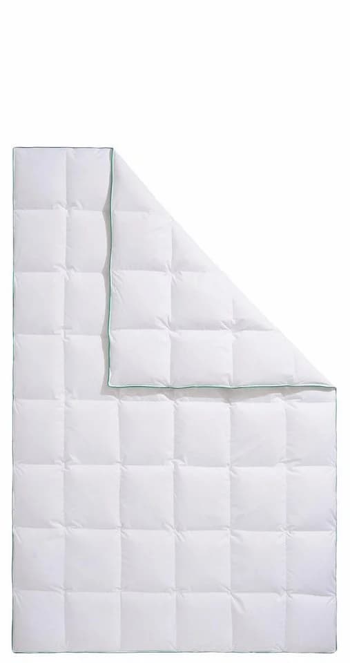 fjödur Daunenbettdecke Fee 155x220 cm Weiß 100% Baumwolle - Bild 2