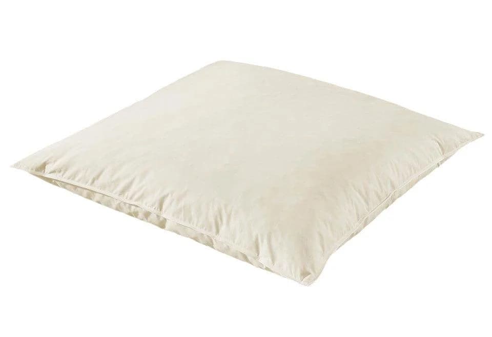 OTTO KELLER Federkissen 80x80 cm Beige 100% Baumwolle
