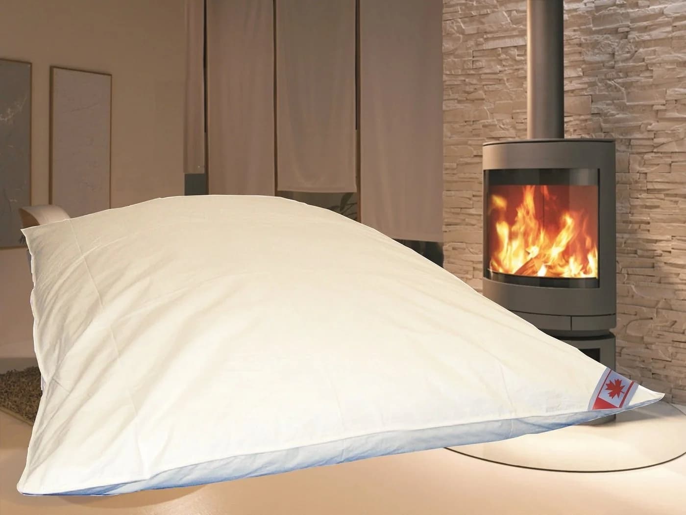 Canada Federbettdecke Ballonbett Bettdecke 100% Federbett Winterbett XXL-Warm
