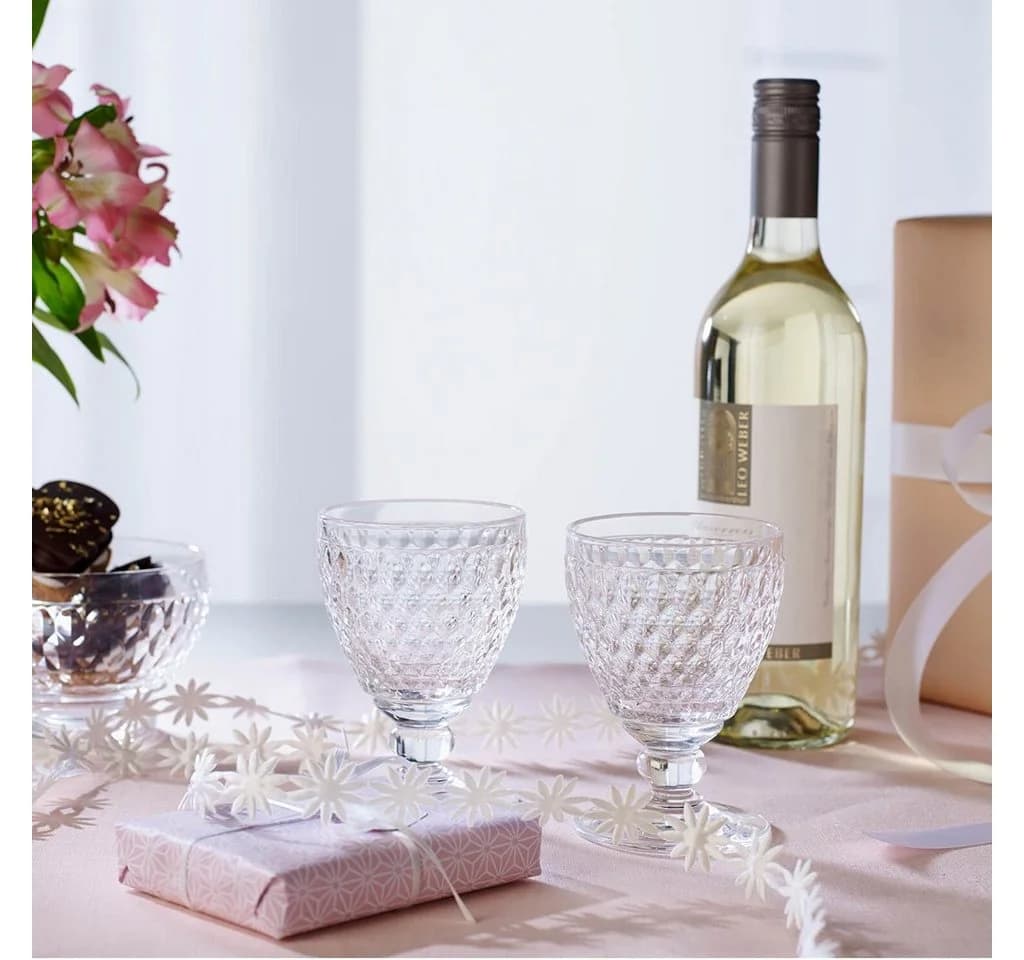 Villeroy & Boch Weißweinglas Boston Kristallglas Klar