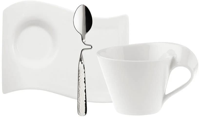Villeroy & Boch Cappuccinotasse New Wave Cafè 3-tlg. Fine China-Porzellan