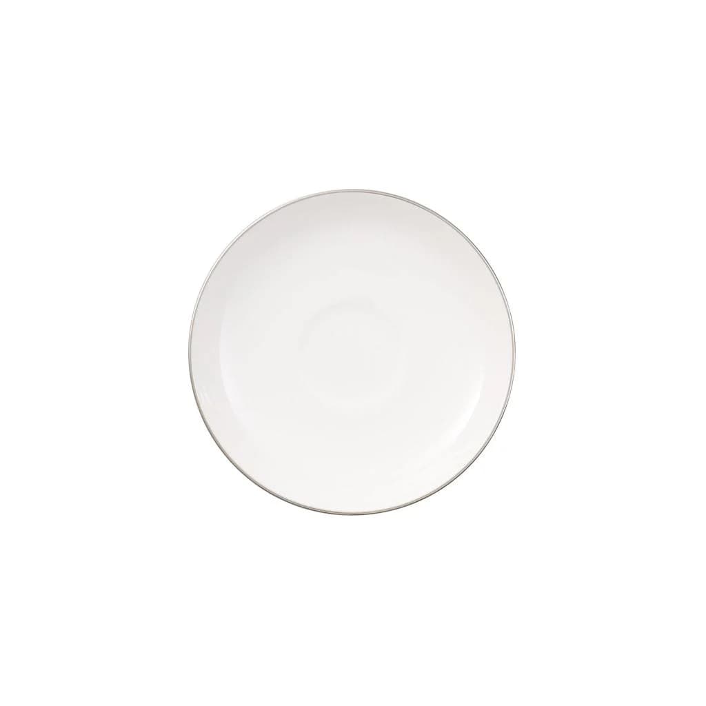Villeroy & Boch Mokka-/Espressountertasse Anmut Platinum No. 1 12 cm Weiß