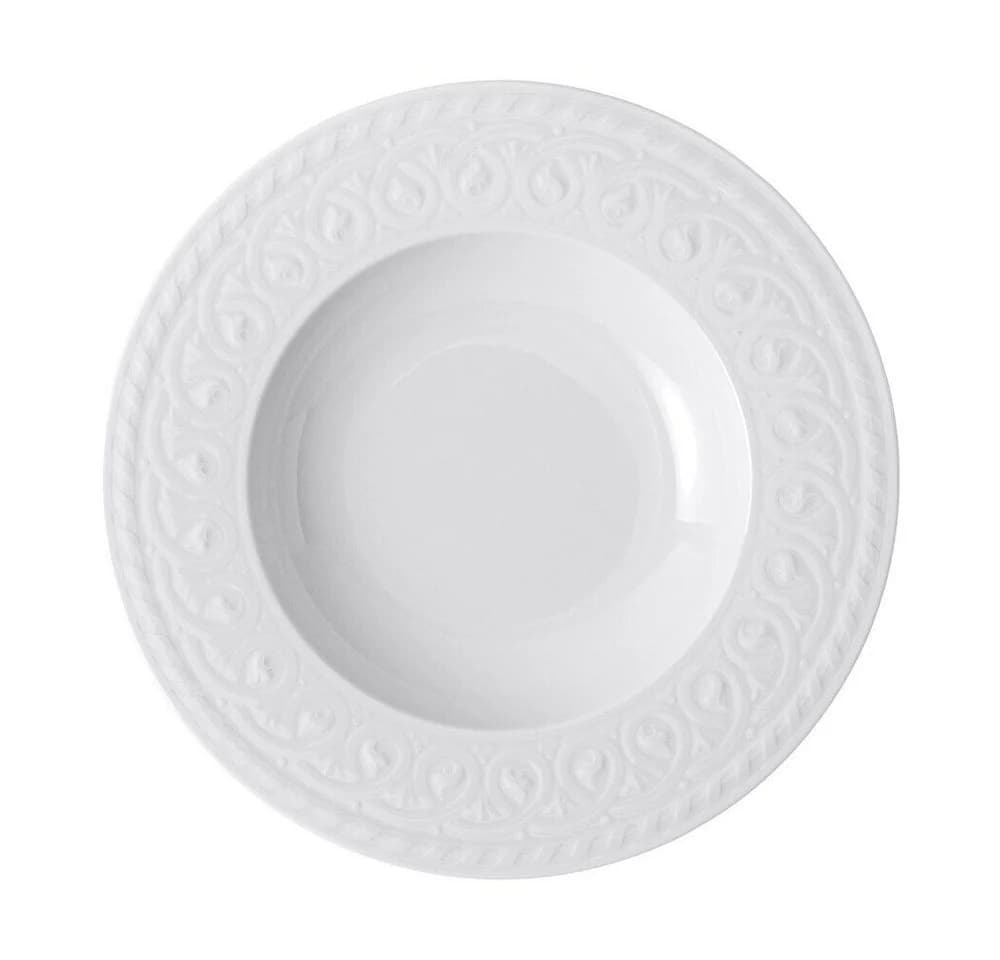 Villeroy & Boch Suppenteller Cellini 24 cm Weiß Premium Porcelain - Bild 2