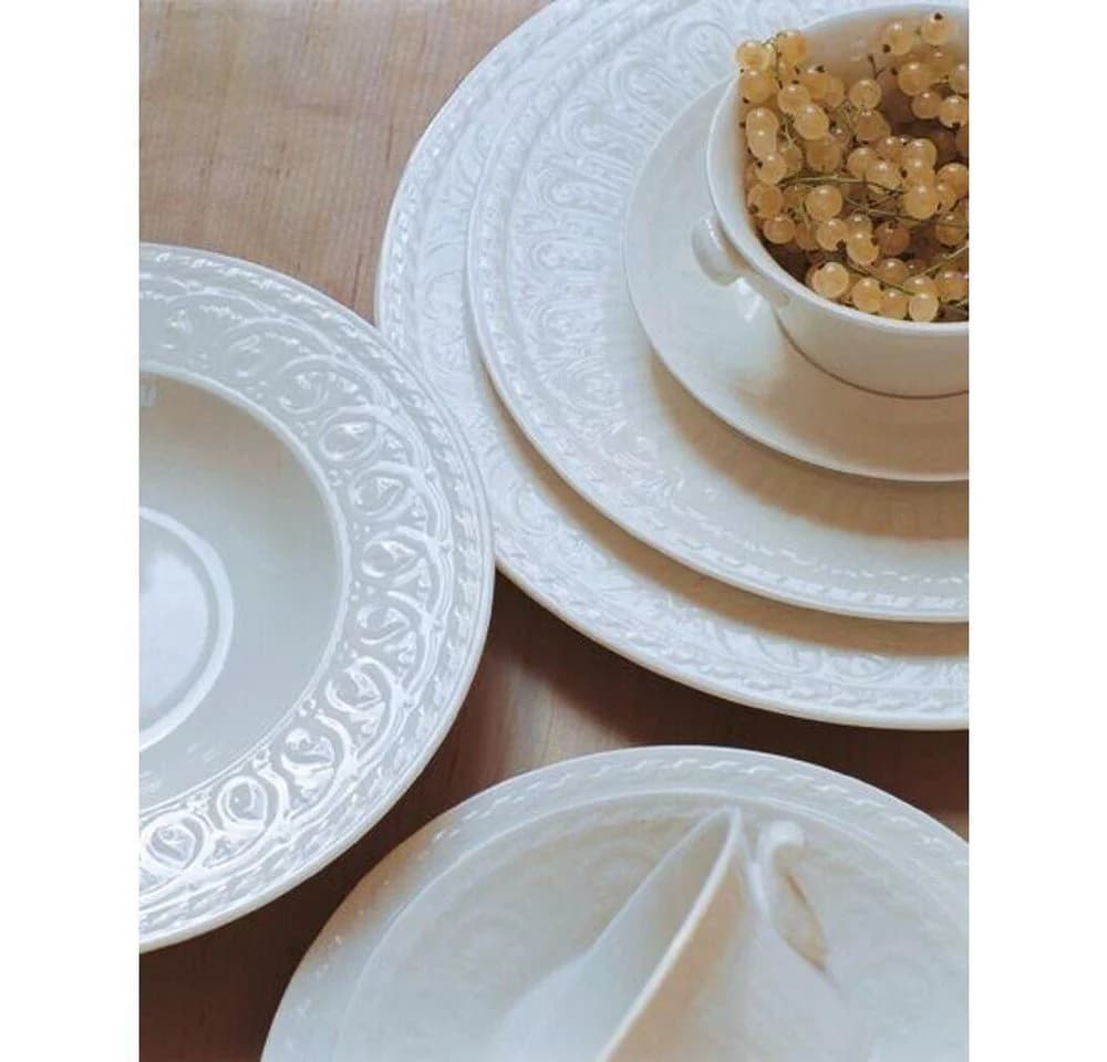 Villeroy & Boch Suppenteller Cellini 24 cm Weiß Premium Porcelain - Bild 3