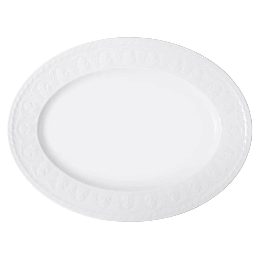 Villeroy & Boch Cellini Servierplatte 40x29,5 cm Weiß Porzellan