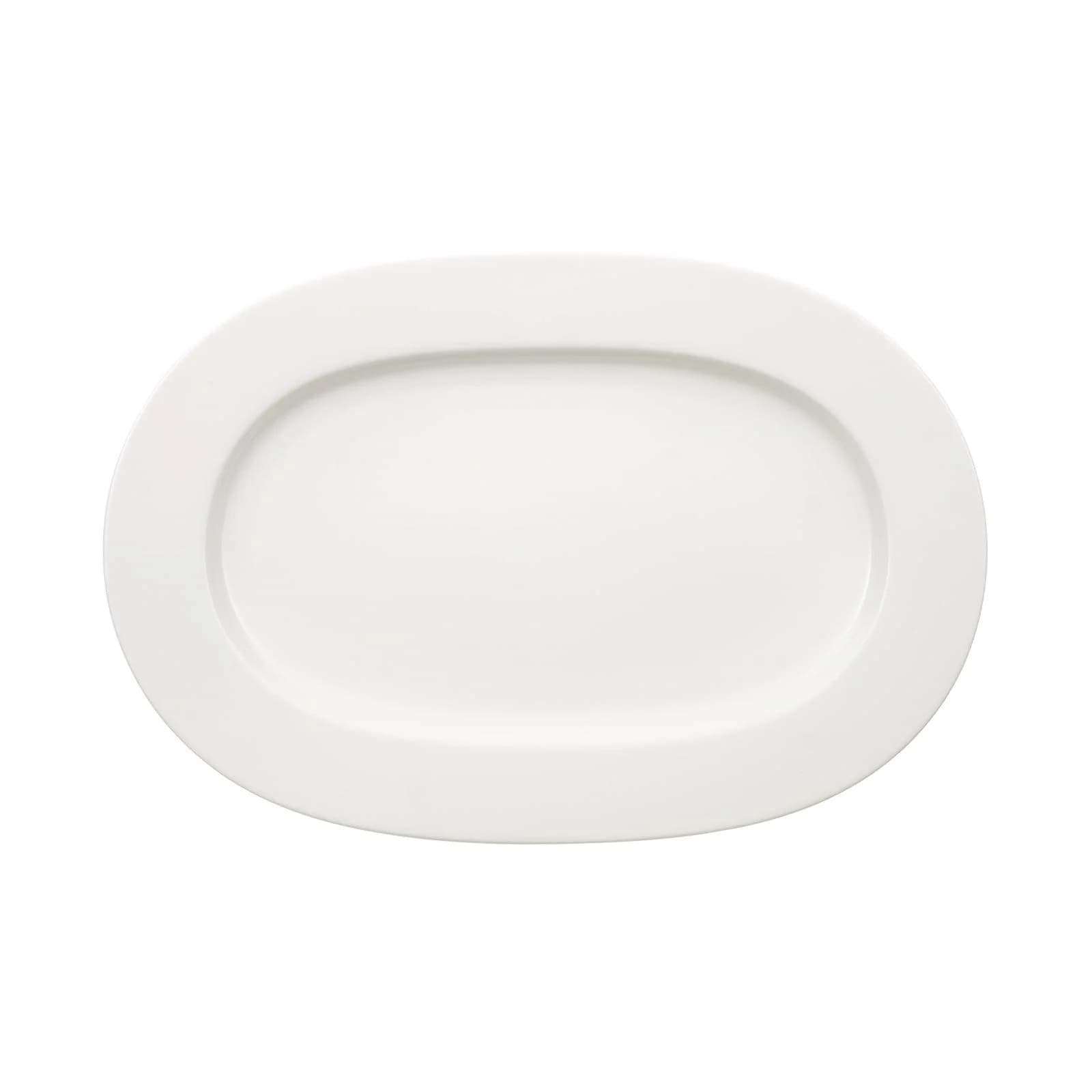Villeroy & Boch Servierplatte oval Royal 41 cm Weiß Porzellan