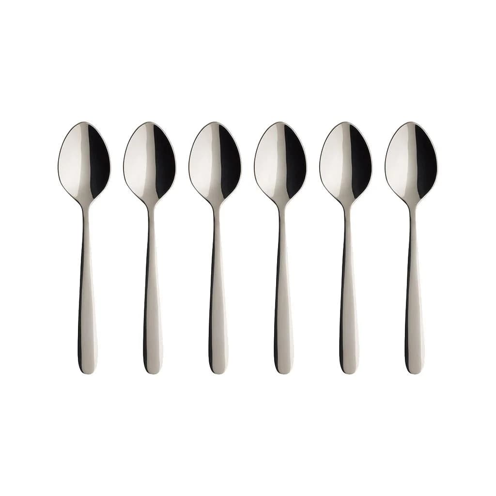 Villeroy & Boch Kaffeelöffel-Set 6-teilig Silber