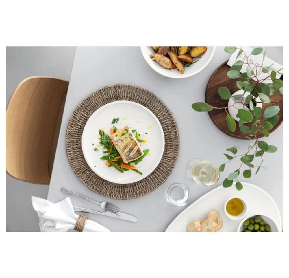 Villeroy & Boch Speiseteller Artesano Original 27 cm Weiß Premium Porzellan - Bild 3