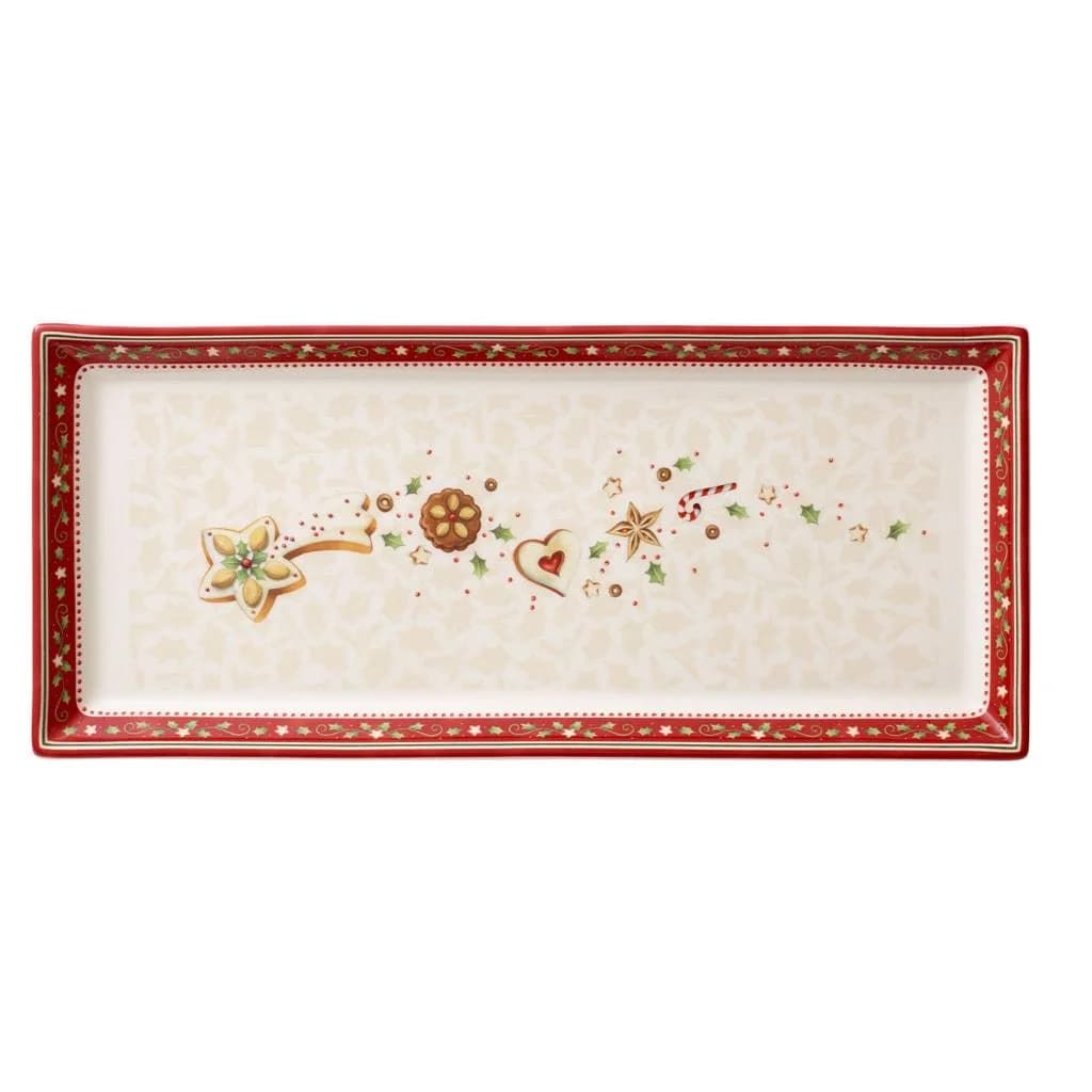 Villeroy & Boch Winter Bakery Delight Kuchenplatte 40x17cm Bunt