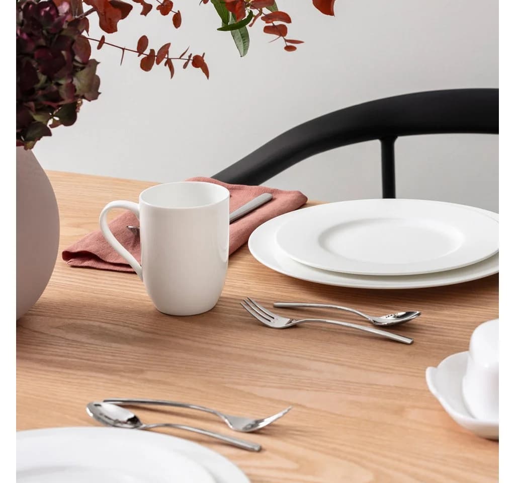 Villeroy & Boch Kaffeebecher Royal 350 ml Weiß Premium Bone Porzellan - Bild 3