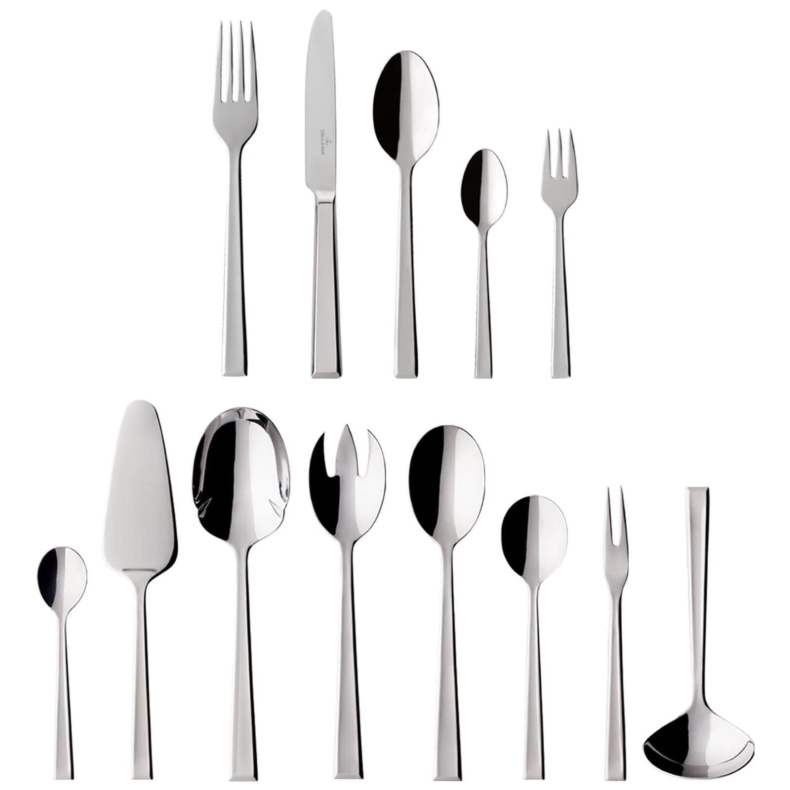 Villeroy & Boch Victor Tafelbesteck 68tlg. Silber