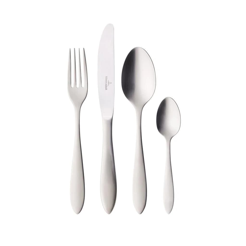 Villeroy & Boch Arthur gebürstet Tafelbesteck 24tlg. Grau