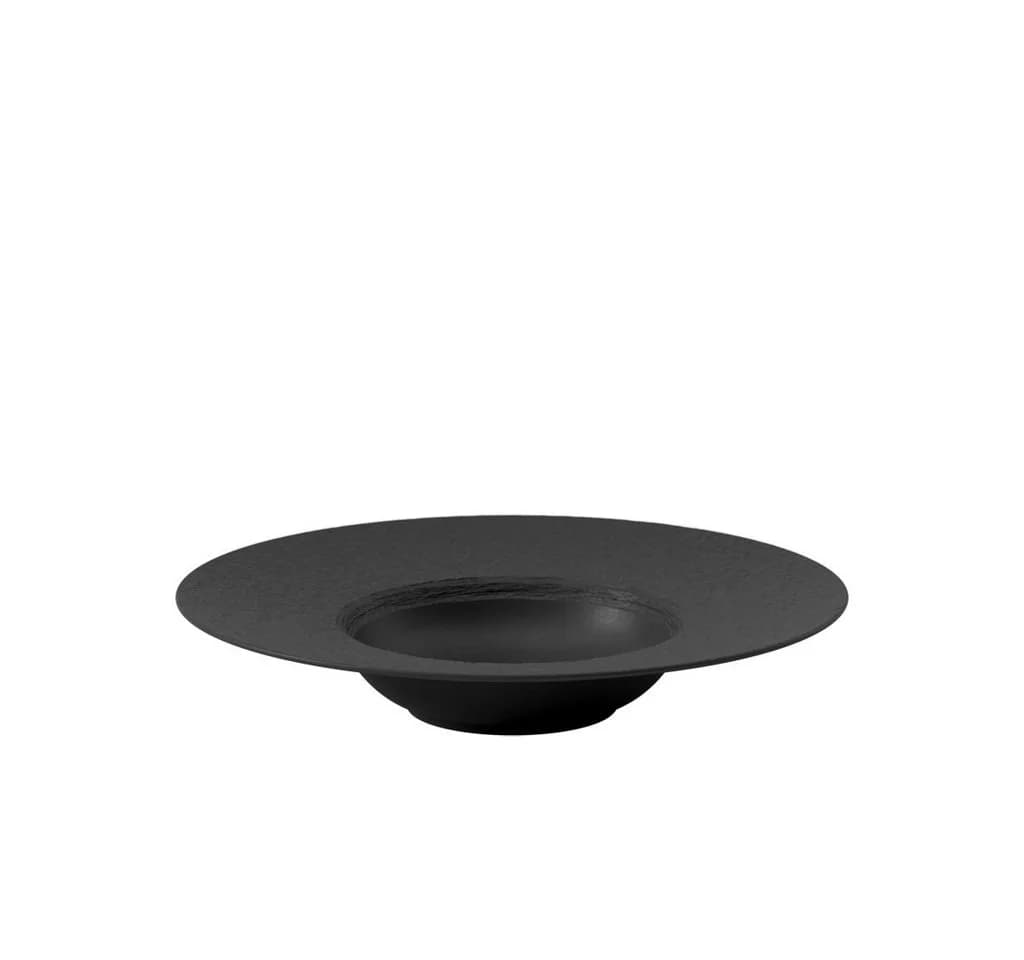 Villeroy & Boch Pastateller Manufacture Rock Schwarz Keramik