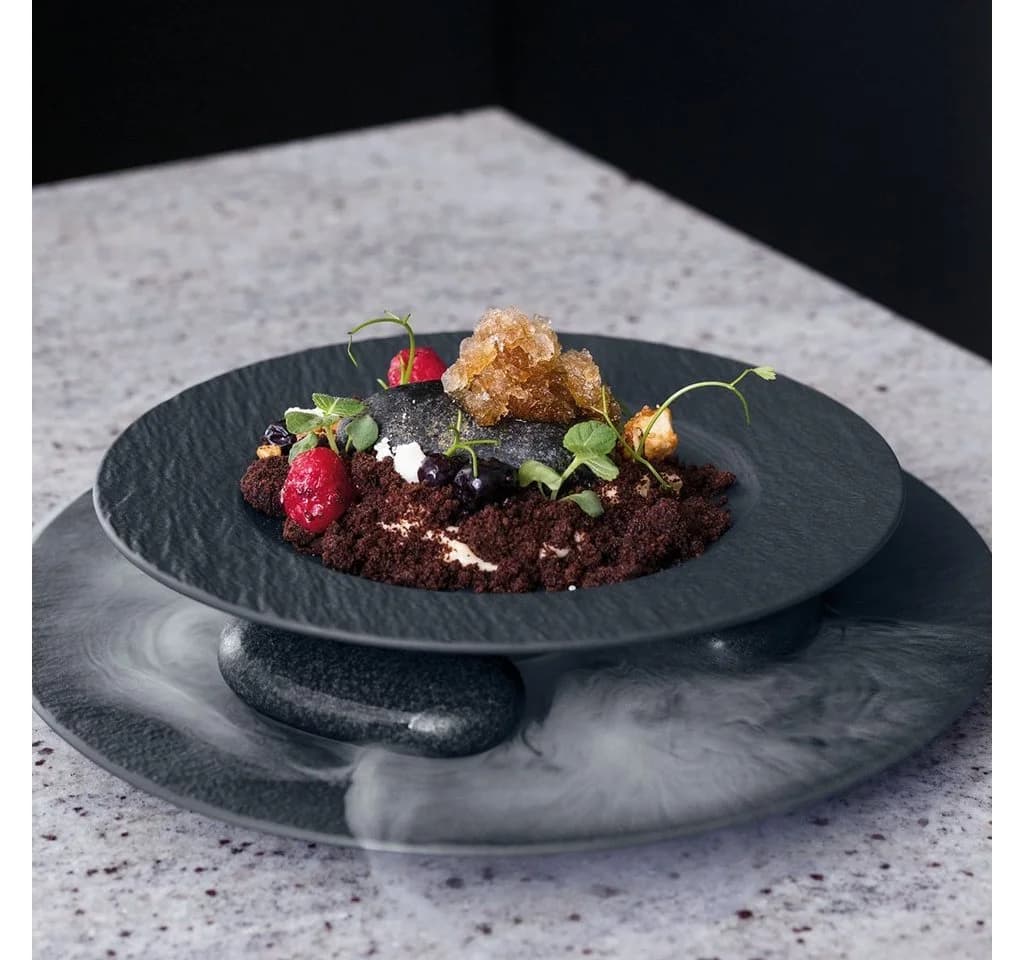 Villeroy & Boch Pastateller Manufacture Rock Schwarz Keramik - Bild 4