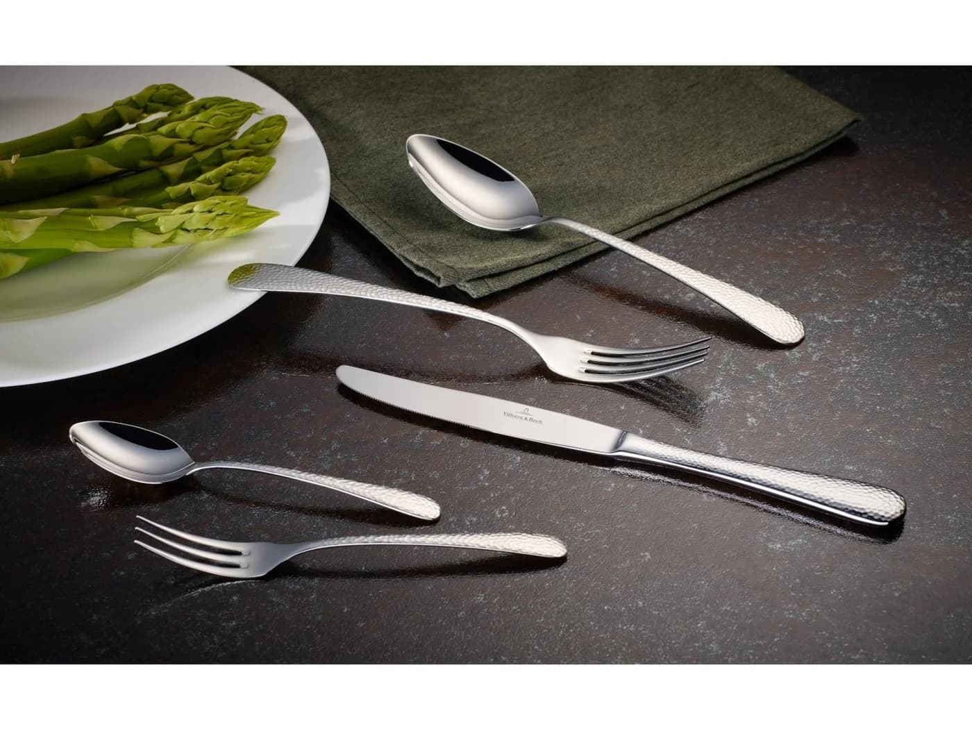 Villeroy & Boch Besteck-Set Leandra 30tlg. Tafelbesteck Edelstahl Silber - Bild 3