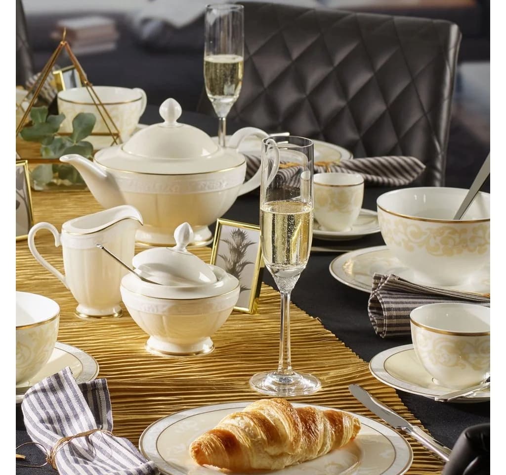 Villeroy & Boch Signature Octavie Sektkelch 4-tlg. Kristallglas - Bild 3