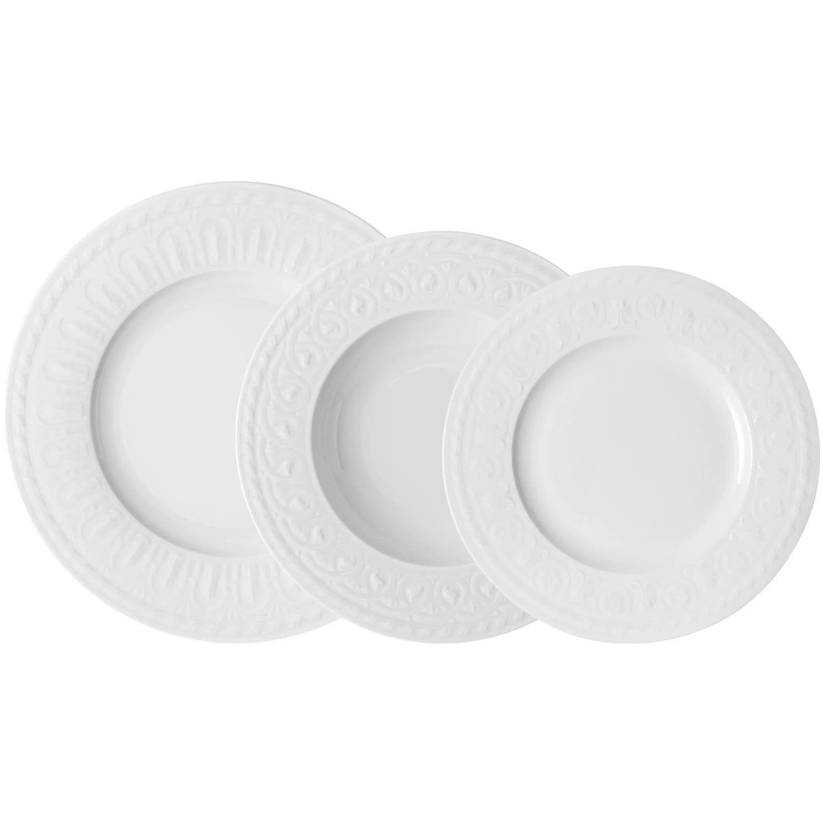 Villeroy & Boch Cellini Teller-Set 12-teilig Weiß