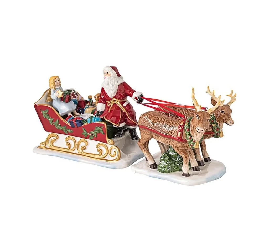 Villeroy & Boch Weihnachtsfigur Schlitten Nostalgie Christmas Toys Bunt - Bild 2