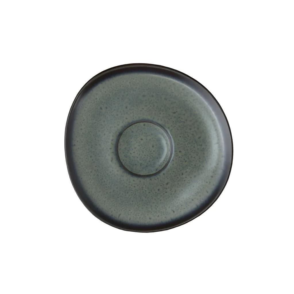 like. by Villeroy & Boch Kaffeeuntertasse Lave ø 15,2 cm Grau Steingut