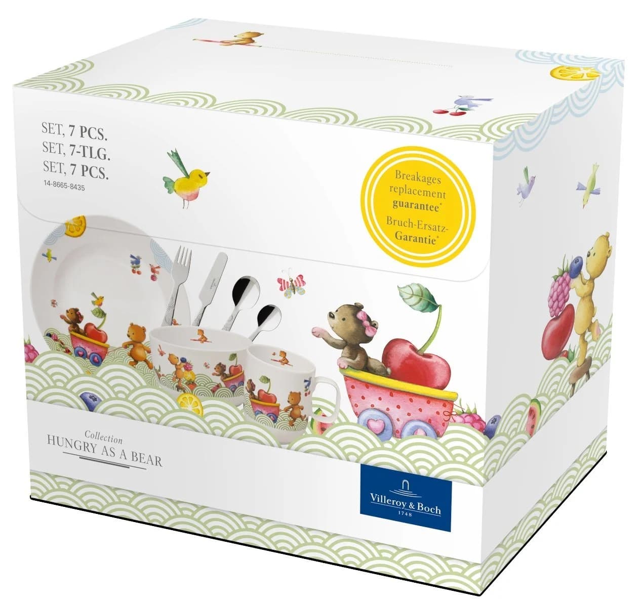 Villeroy & Boch Kiddy Bears Set 7tlg. EF