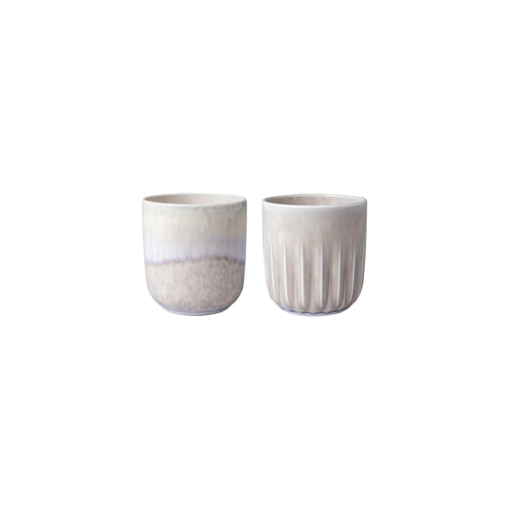 like. by Villeroy & Boch Becher Set Perlemor 290 ml 2er Set Beige