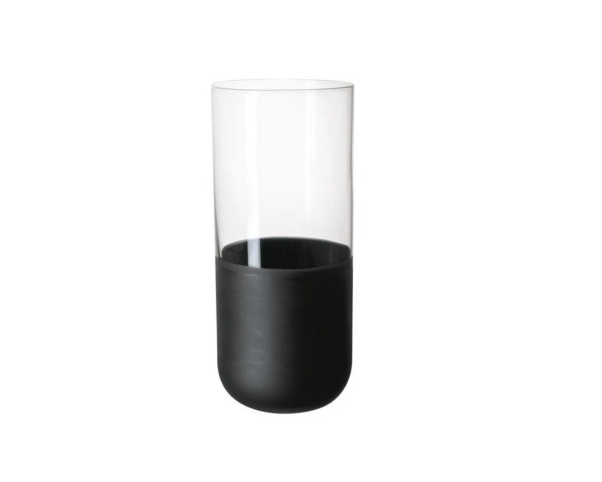 Villeroy & Boch Longdrinkbecher Set 4-tlg. Mattes Schwarz