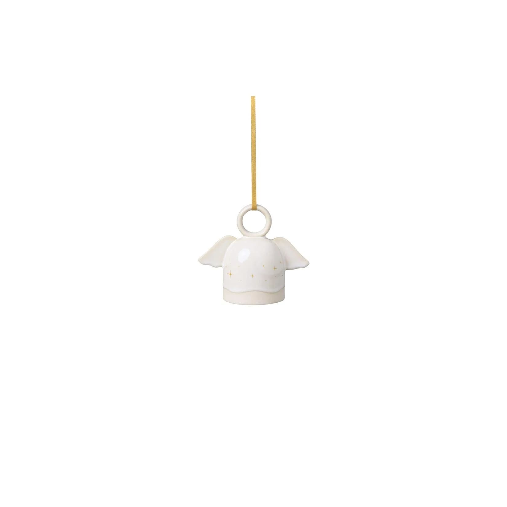 Weihnachtsfigur Ornament Engel Winter Glow beige like. by Villeroy & Boch