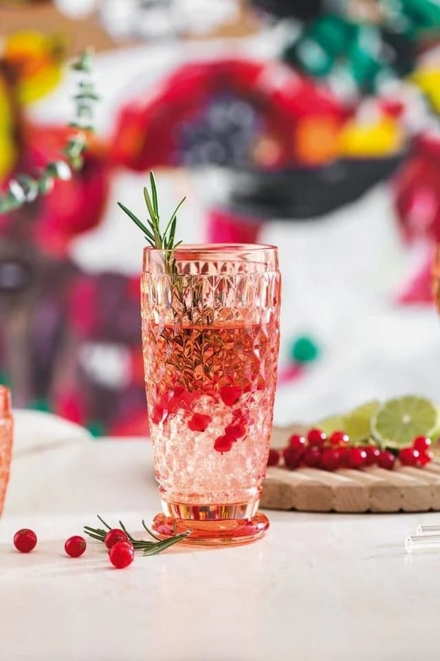 Villeroy & Boch Longdrinkglas Boston coloured Aprikot Kristallglas 300 ml