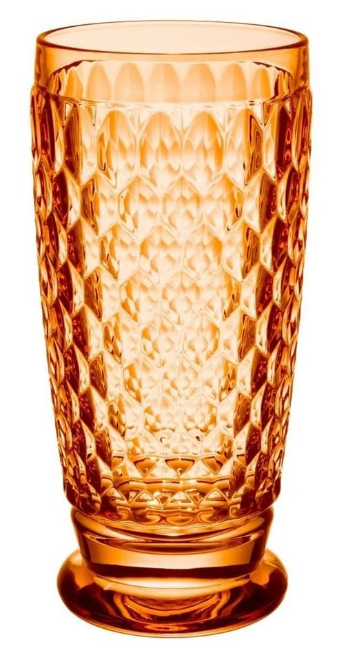 Villeroy & Boch Longdrinkglas Boston coloured Aprikot Kristallglas 300 ml - Bild 2