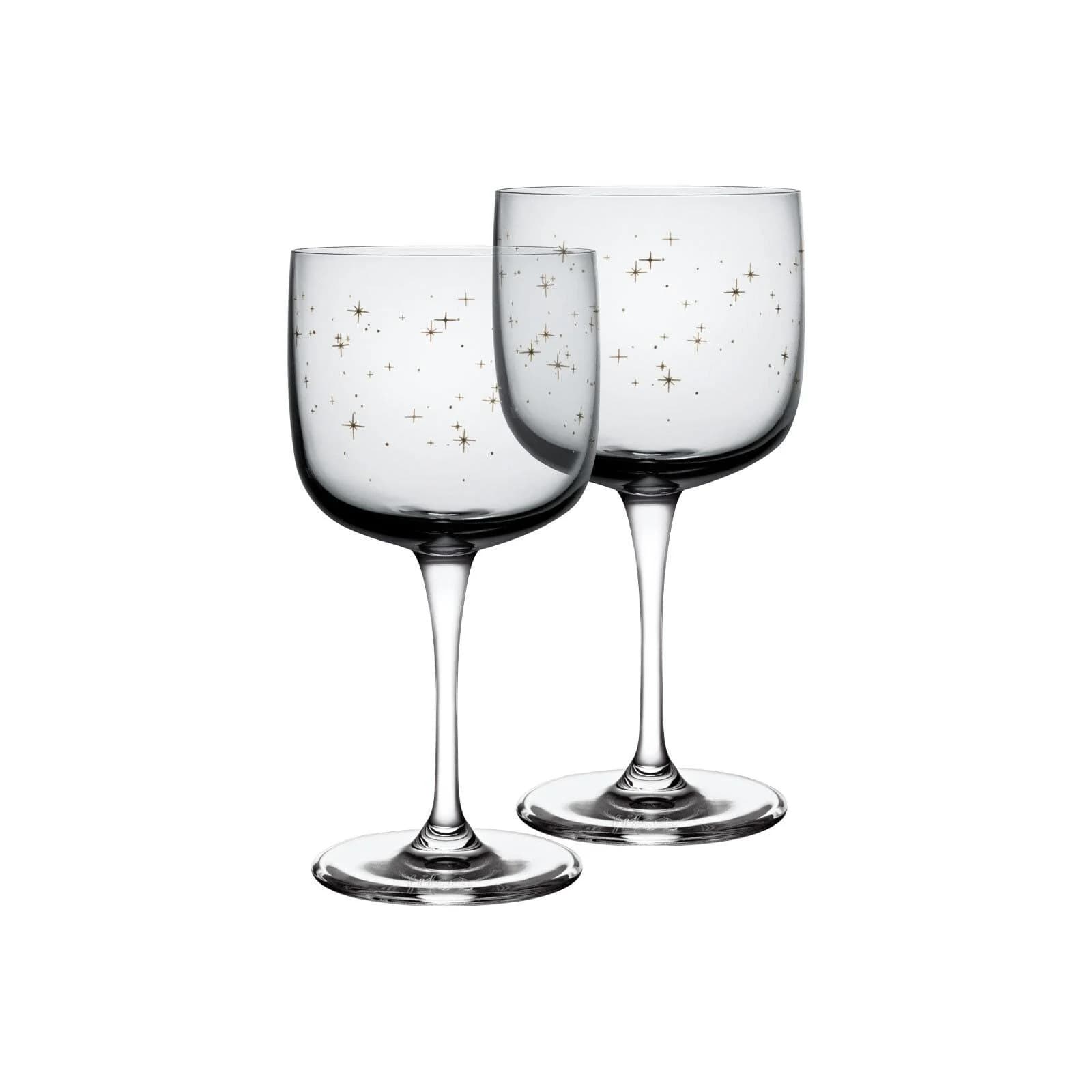 LIKE. BY VILLEROY & BOCH Weinkelche Winter Glow 270 ml 2er Set Grau Kristallglas - Bild 2