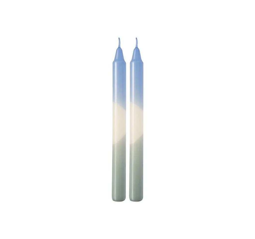 like. by Villeroy & Boch Tafelkerze Like Home Stabkerze Dip Dye Ice, Sage 2 Stk. - Bild 2