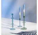 like. by Villeroy & Boch Tafelkerze Like Home Stabkerze Dip Dye Ice, Sage 2 Stk. Bild 3