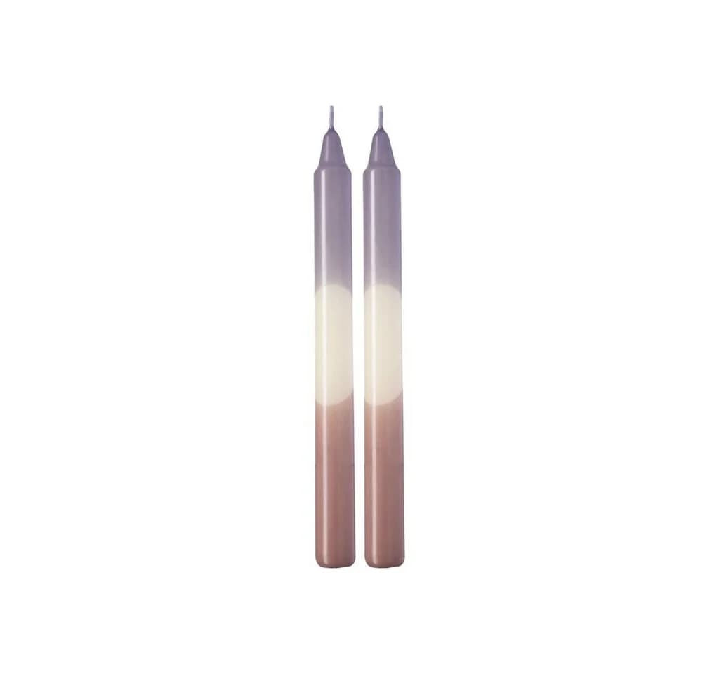 Villeroy & Boch Like Home Tafelkerze Dip Dye Lavender & Grape 2er-Set - Bild 2