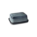 like.Villeroy & Boch Butterdose Lave Gris Blau Grau Keramik Abstraktes Design Bild 2