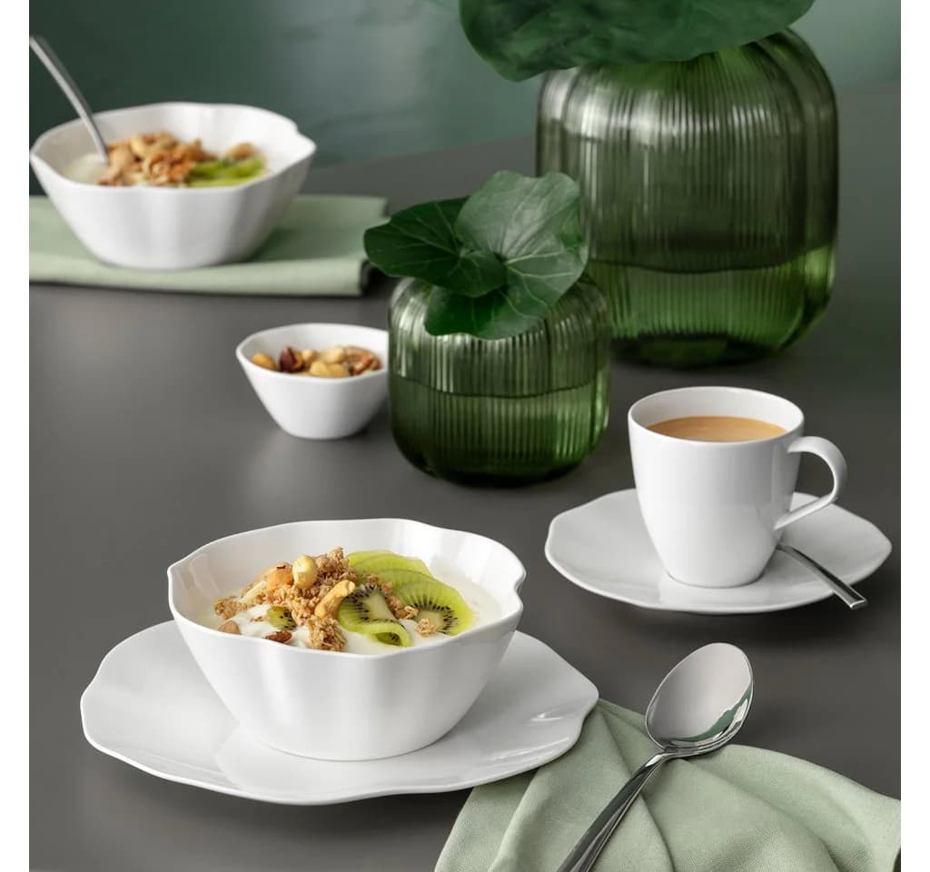 Villeroy & Boch Dekovase Vase Fleur Grün Glas - Bild 5