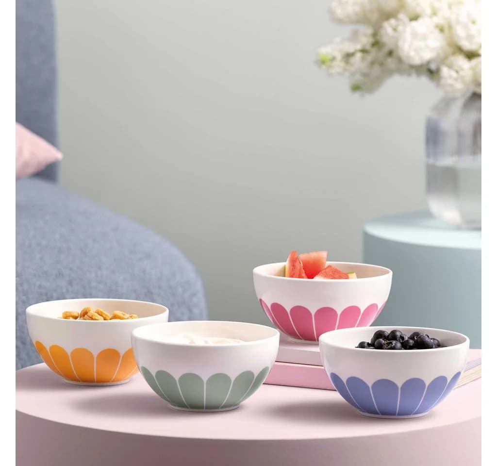 Villeroy & Boch Fleur Müslischale 4tlg. Bunt - Bild 4