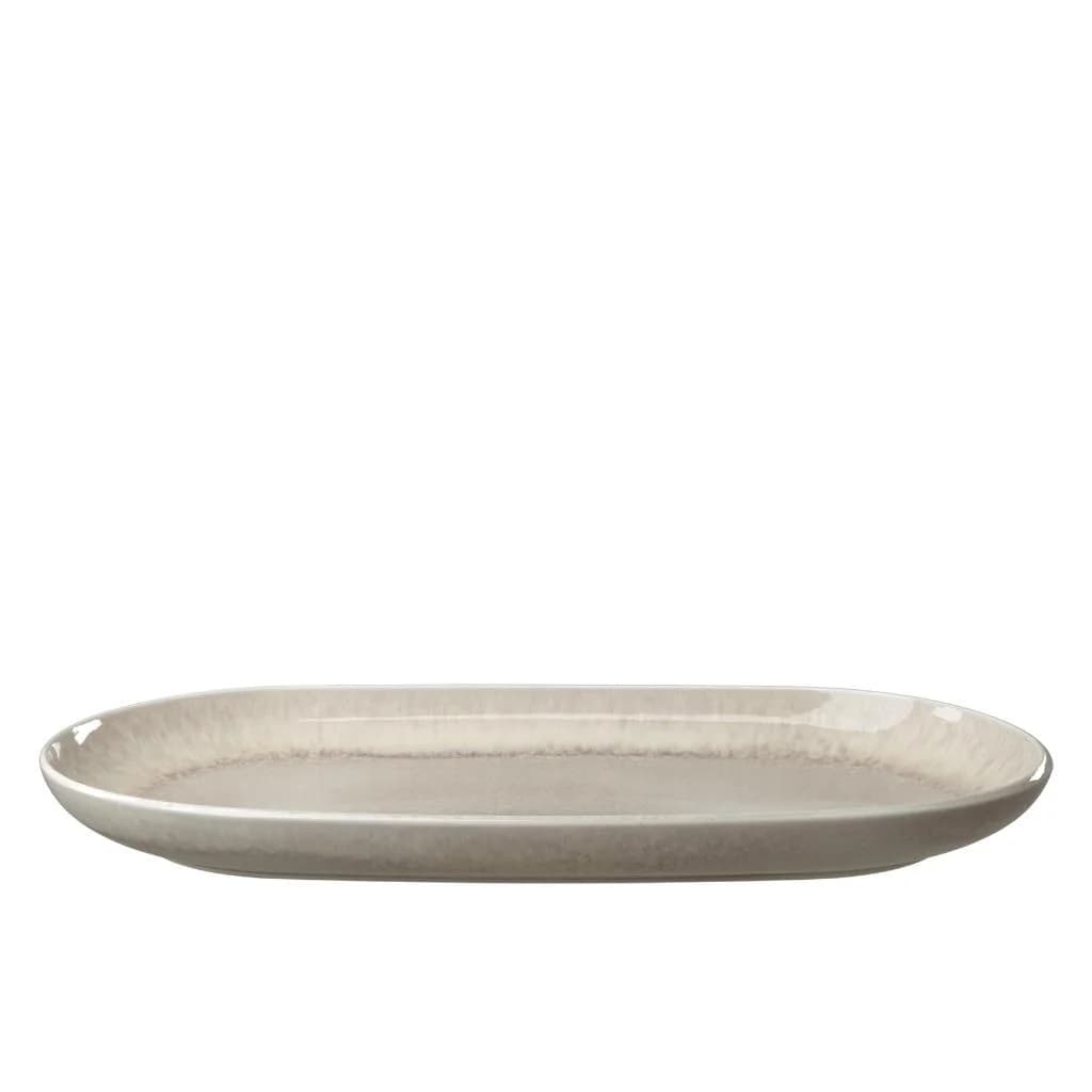 LIKE. BY VILLEROY & BOCH Servierplatte Perlemor Sand Beige