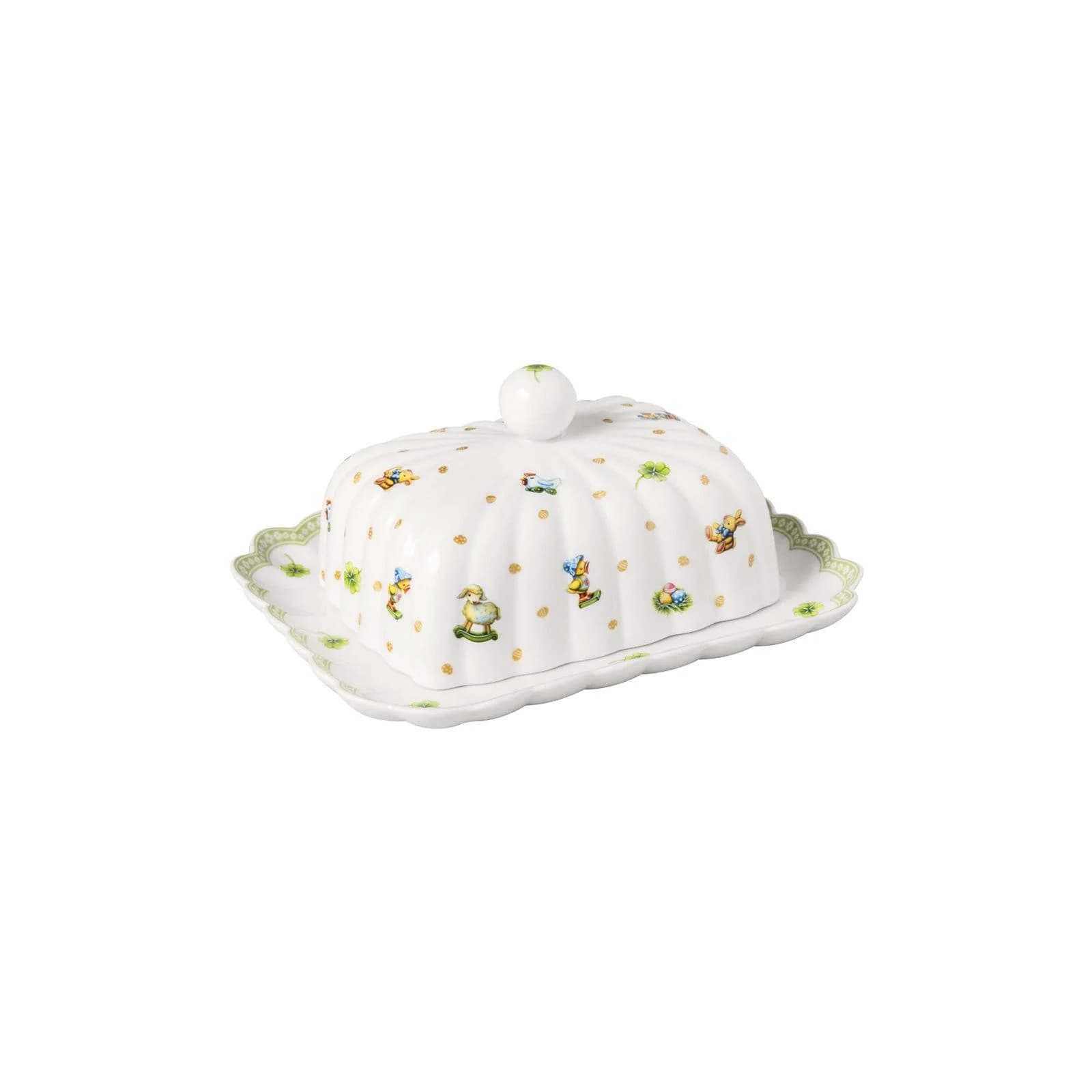 Villeroy & Boch Butterdose Easter Delight Grün Porzellan